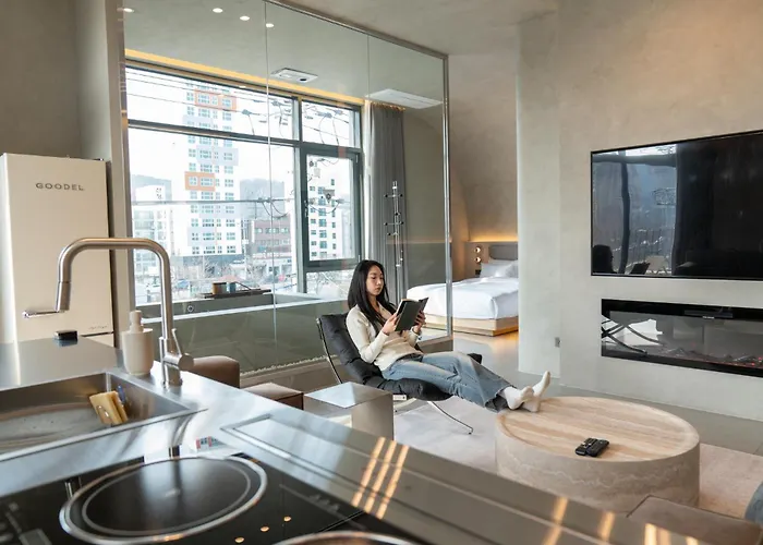 홍대#dmc역#커플,가족,단체여행#프라이빗 감성숙소#villa De Ellie