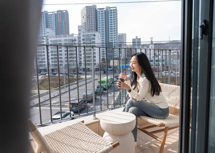 홍대#dmc역#커플,가족,단체여행#프라이빗 감성숙소#villa De Ellie Appartement Seoel