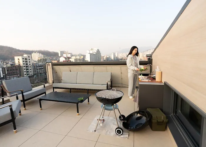 홍대#dmc역#커플,가족,단체여행#프라이빗 감성숙소#villa De Ellie Daire
